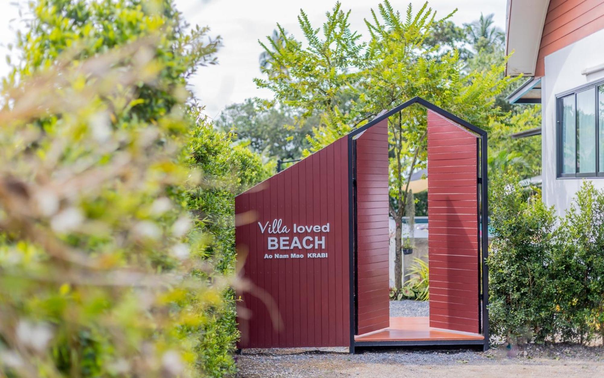 Villa Loved Beach 1 Ao Nam Mao Exterior foto